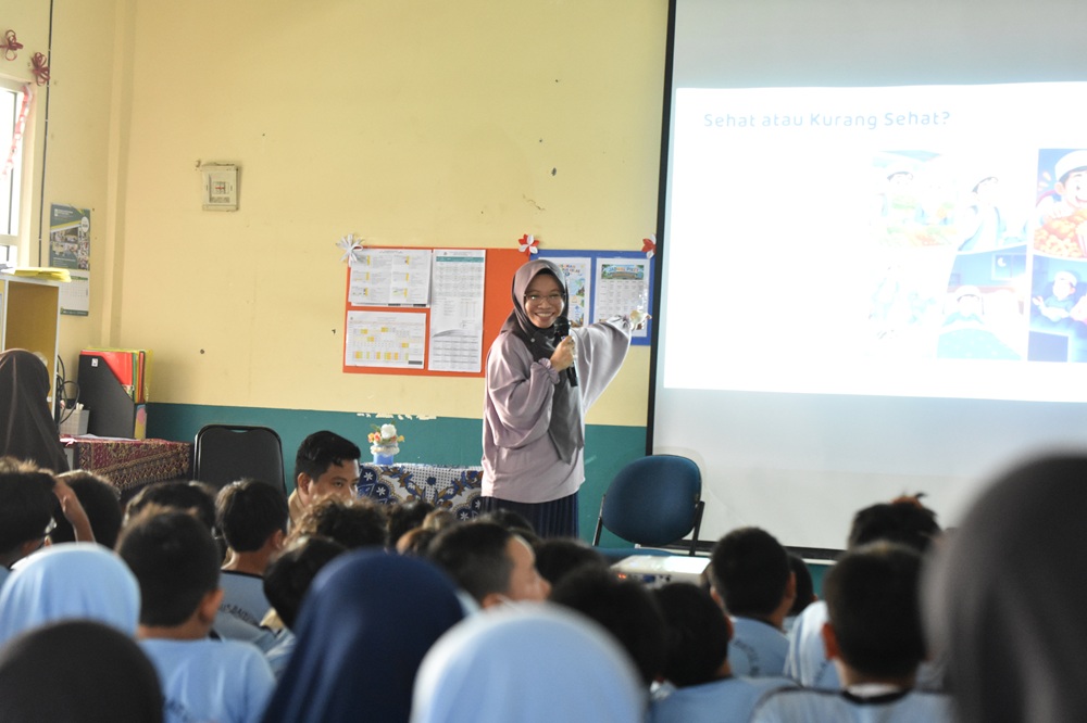 Talkshow Jantung Sehat, Tubuh Kuat, Generasi Hebat di SDIP Baitul Maal